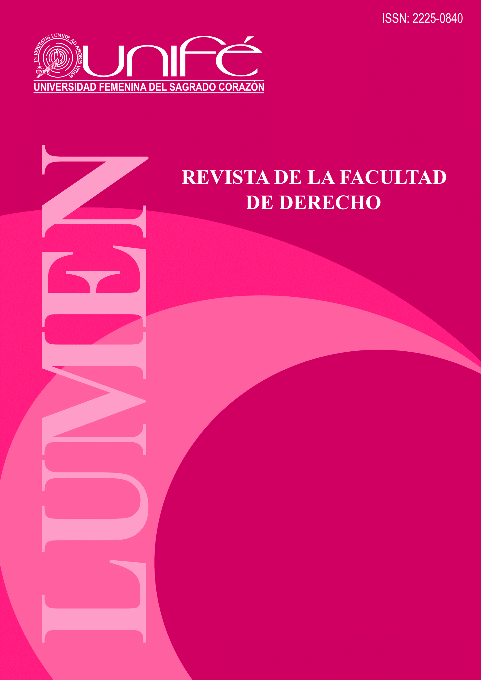 					Ver Vol. 5 Núm. 1 (2004): Lumen: Revista de la Facultad de Derecho
				