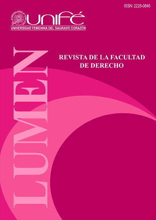 					View No. 10 (2014): Lumen: Revista de la Facultad de Derecho
				